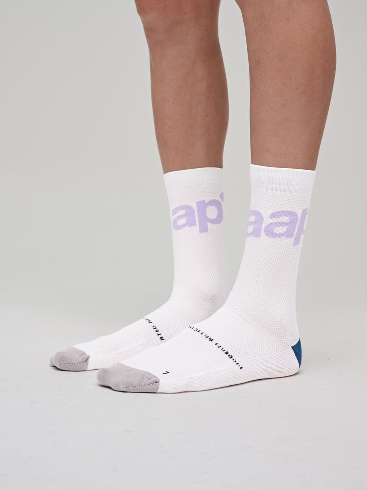MAAP Training Socks White/Purple