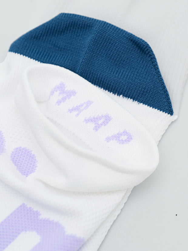 MAAP Training Socks White/Purple