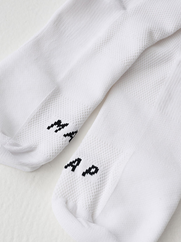 MAAP Division Mono Socks (Long) White - Maats Cycling Culture