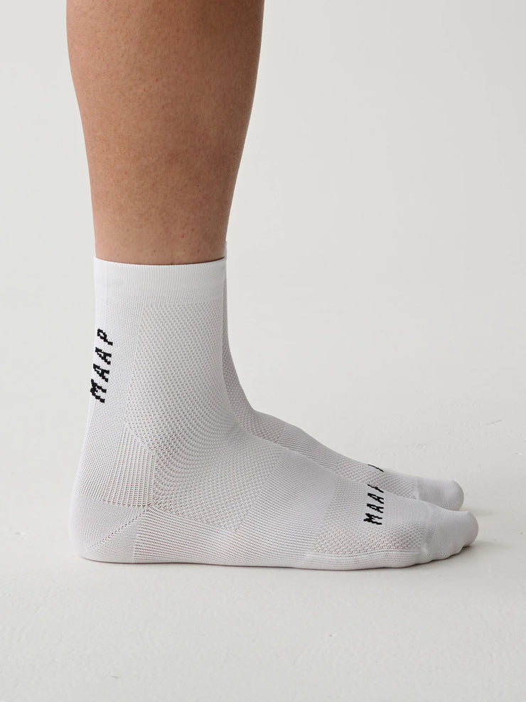 MAAP Division Mono Socks (Short) White