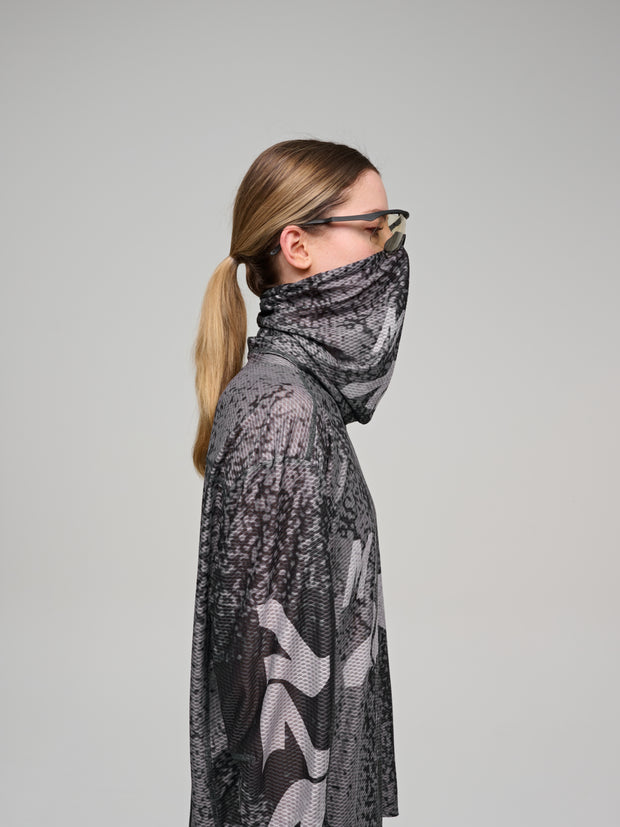 MAAP Alt_Road Mesh Neck Warmer Silver/Black