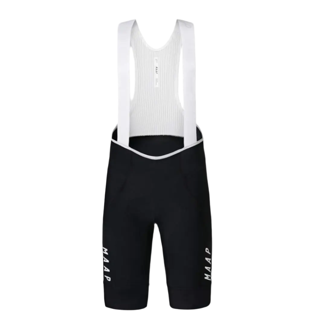 Maap Team Bib Shorts EVO Black White Maats Cycling Culture Maats.cc Maats.cc