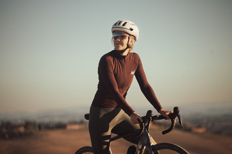 Maats Club Longsleeve Jersey Burgundy