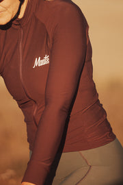 Maats Club Longsleeve Jersey Burgundy