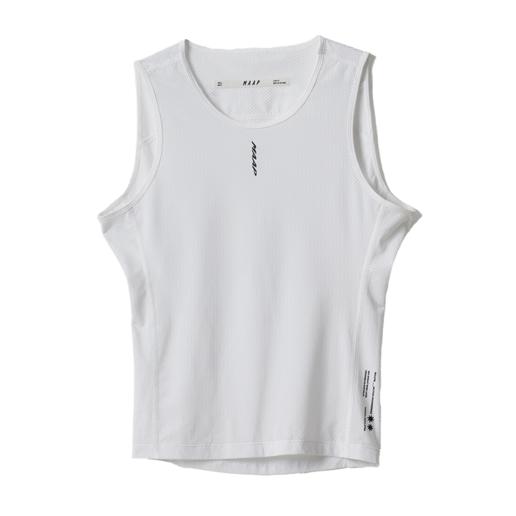 MAAP Men's Team Mesh Base Layer White
