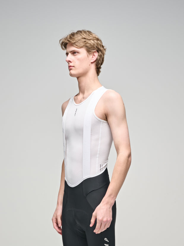 MAAP Men's Team Mesh Base Layer White