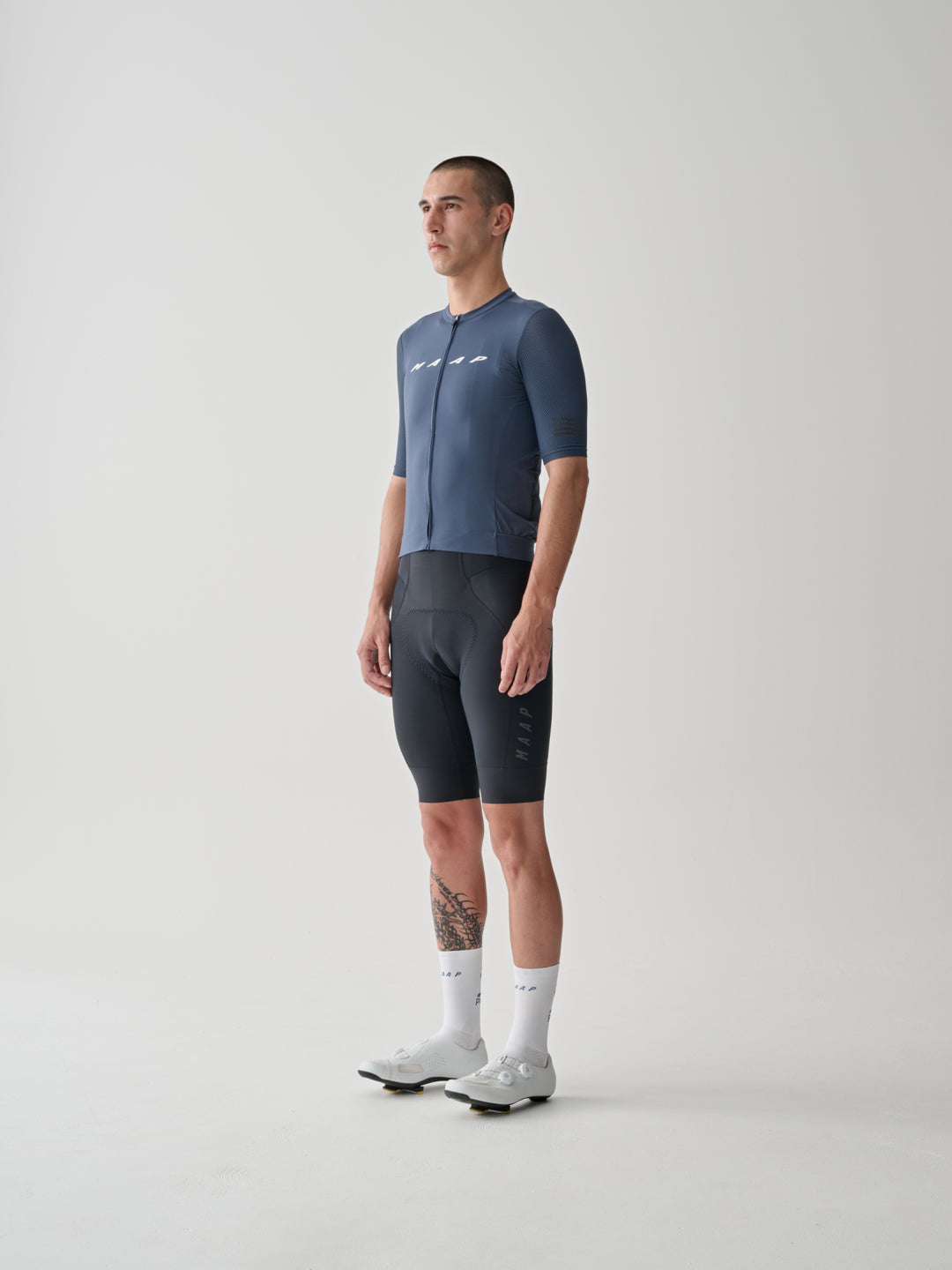 MAAP Team Evo Men's Long Bib Shorts Black | Maats.cc – Maats.cc