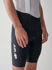 MAAP x Bleach Team Evo Men's Cargo Bib Shorts Black/Chrome