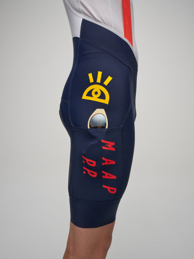 MAAP x Public Possession Men's Team Bib Evo Cargo Navy