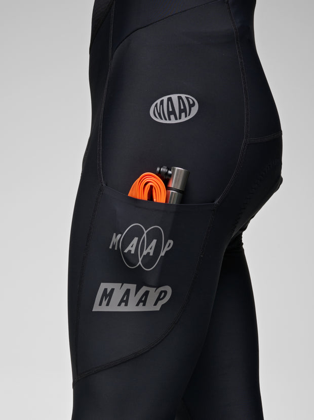 MAAP Drome Men's Team Bib Evo Cargo Tights Black