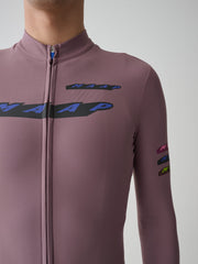 MAAP Evade X Men's Thermal Longsleeve Jersey 2.0 Raisin - Maats Cycling Culture