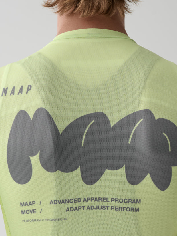 MAAP Aerate Pro Air Men's Jersey 3.0 Shadow Lime