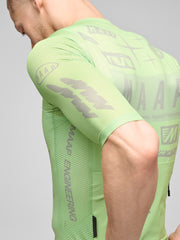 MAAP Drome Men's Pro Air Jersey 3.0 Foam Green