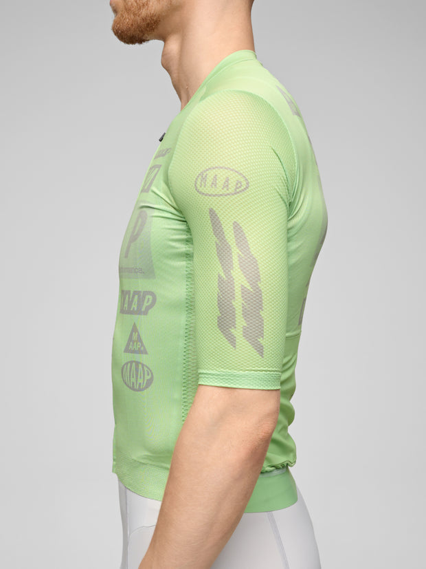 MAAP Drome Men's Pro Air Jersey 3.0 Foam Green