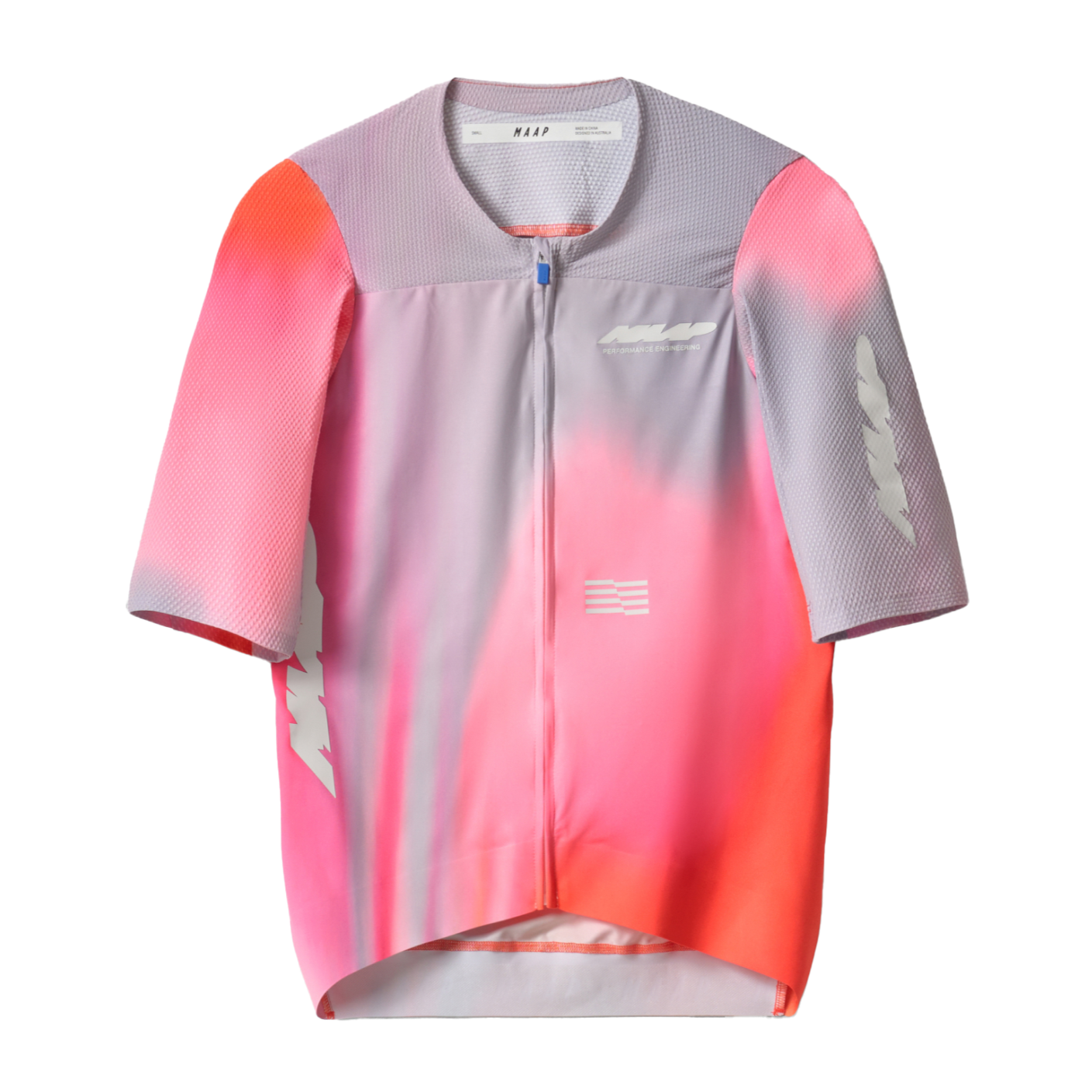 IU391 マープ MAAP PRO FIT JERSEY 半袖 サイクルジャージ 白 紺