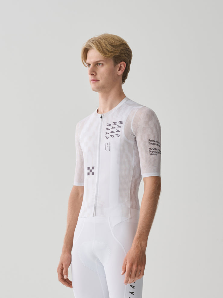 MAAP Privateer F.O Men's Pro Air Jersey 3.0 White