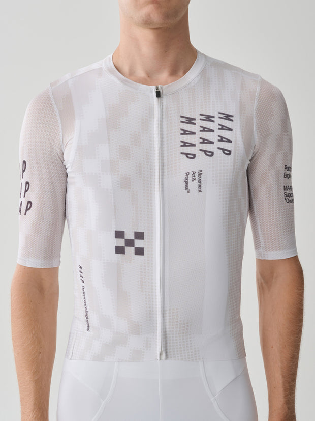 MAAP Privateer F.O Men's Pro Air Jersey 3.0 White