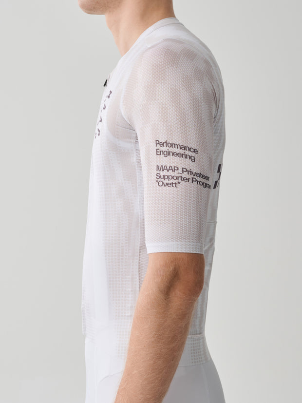 MAAP Privateer F.O Men's Pro Air Jersey 3.0 White