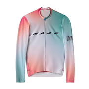 MAAP Blurred Out Pro Hex Men's Longsleeve Jersey Flame Mix