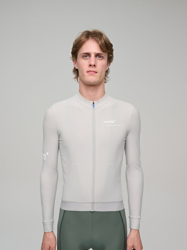 MAAP Training Men's Thermal Longsleeve Jersey Glacier