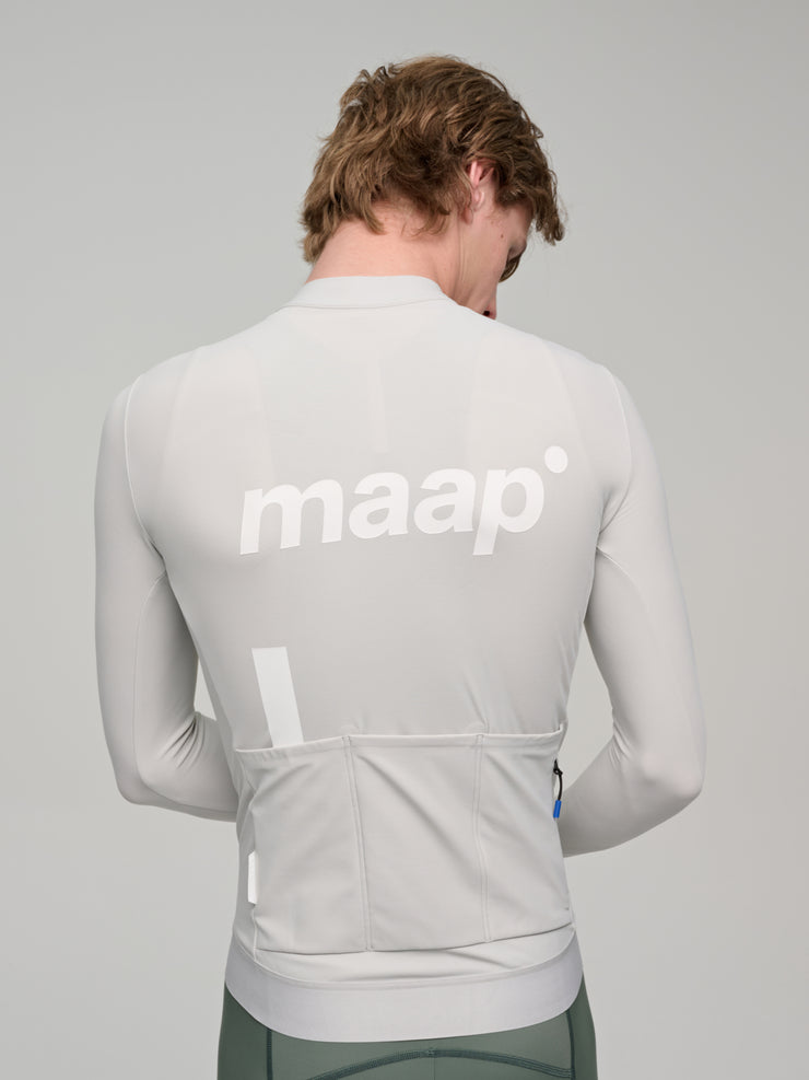 MAAP Training Men's Thermal Longsleeve Jersey Glacier