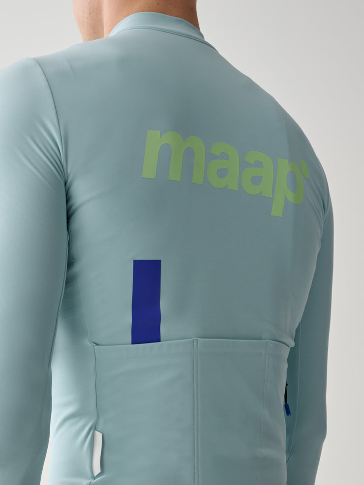 MAAP Training Men's Thermal Longsleeve Jersey Stella Blue
