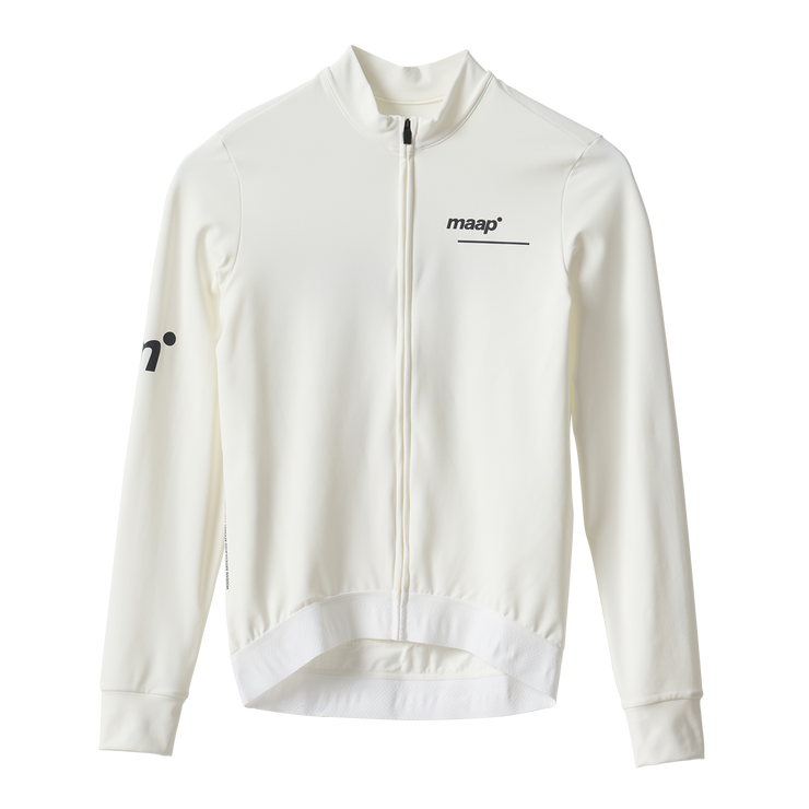 MAAP Training Men's Thermal Longsleeve Jersey White