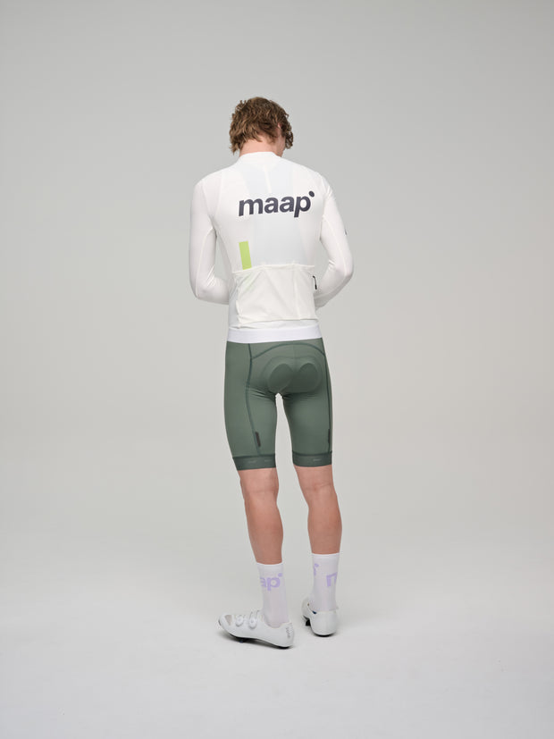 MAAP Training Men's Thermal Longsleeve Jersey White