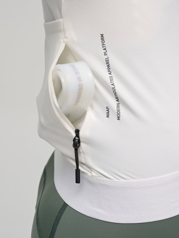 MAAP Training Men's Thermal Longsleeve Jersey White