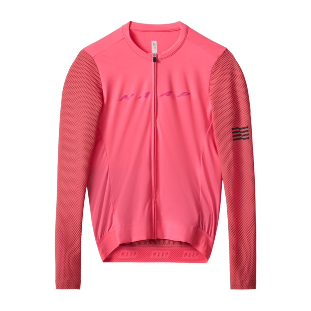 MAAP Evade Pro Base Men's Longsleeve Jersey 2.0 Epic Pink - Maats Cycling Culture