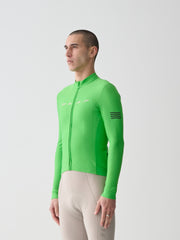 MAAP Evade Men's Thermal Longsleeve Jersey 2.0 Limedrop - Maats Cycling Culture