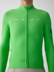 MAAP Evade Men's Thermal Longsleeve Jersey 2.0 Limedrop - Maats Cycling Culture