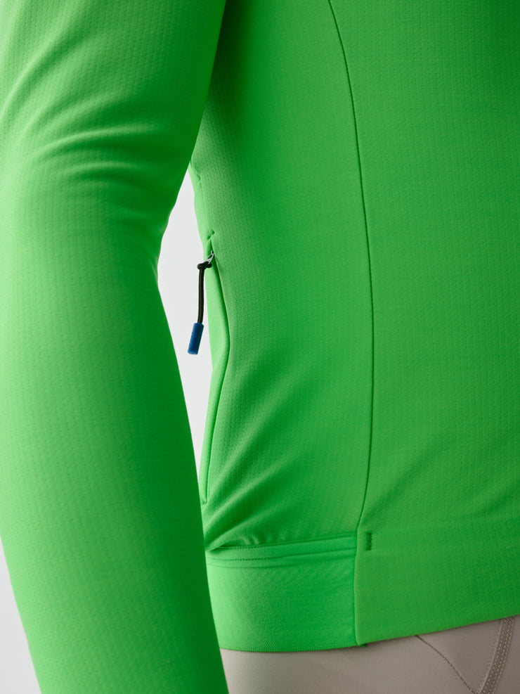 MAAP Evade Men's Thermal Longsleeve Jersey 2.0 Limedrop - Maats Cycling Culture