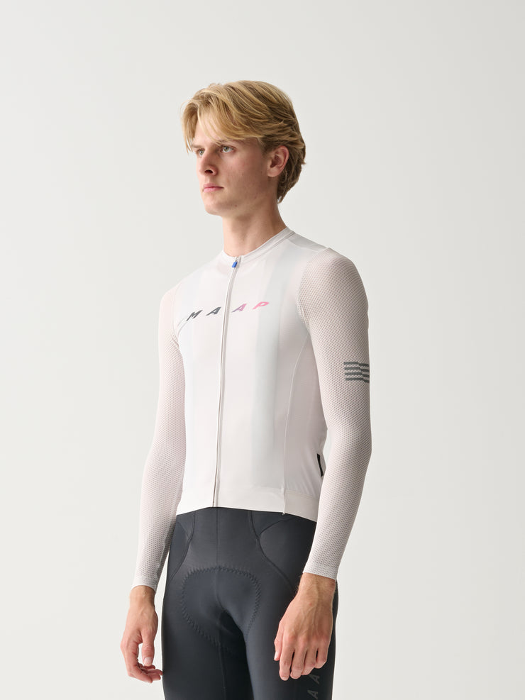 MAAP Blurred Evade Pro Base Men's Longsleeve Jersey 2.0 Antarctica - Maats Cycling Culture