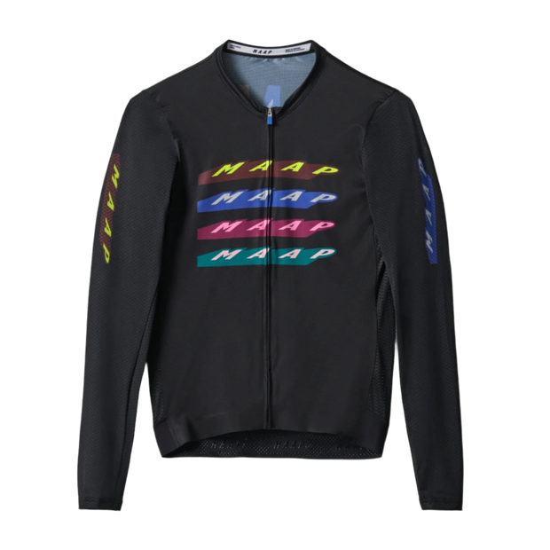 MAAP Evade X Pro Air Men's Longsleeve Jersey 2.0 Black - Maats Cycling Culture