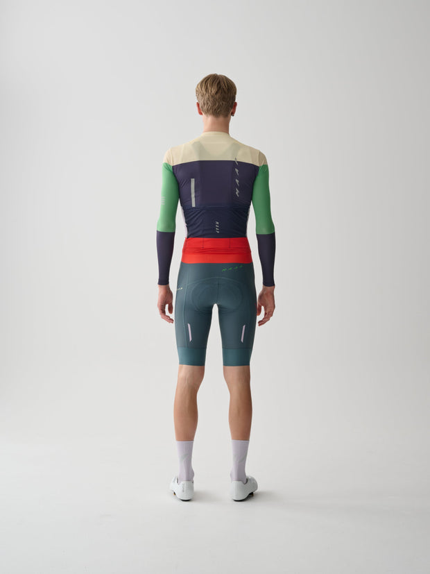MAAP Level Pro Air Men's Longsleeve Jersey 2.0 Navy Mix