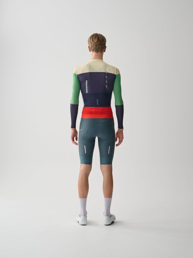 MAAP Level Pro Air Men's Longsleeve Jersey 2.0 Navy Mix