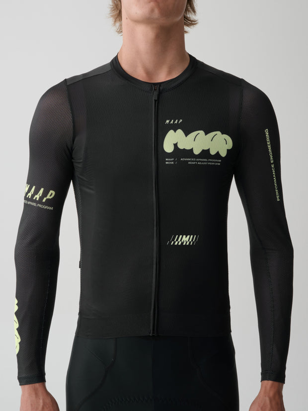 MAAP Aerate Pro Air Men's Longsleeve Jersey 3.0 Black