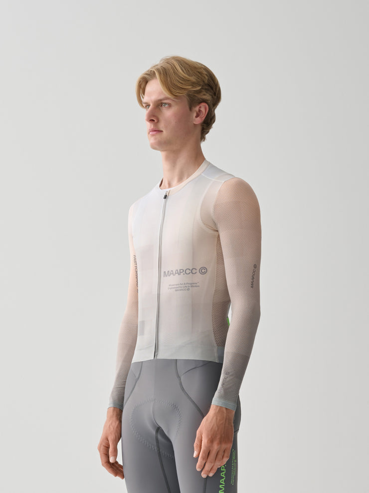 MAAP Blur Men's Pro Air Longsleeve Jersey 3.0 Jaune