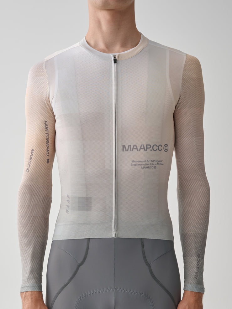 MAAP Blur Men's Pro Air Longsleeve Jersey 3.0 Jaune
