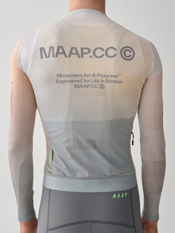 MAAP Blur Men's Pro Air Longsleeve Jersey 3.0 Jaune