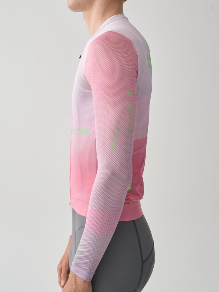 MAAP Blur Men's Pro Air Longsleeve Jersey 3.0 Rosa