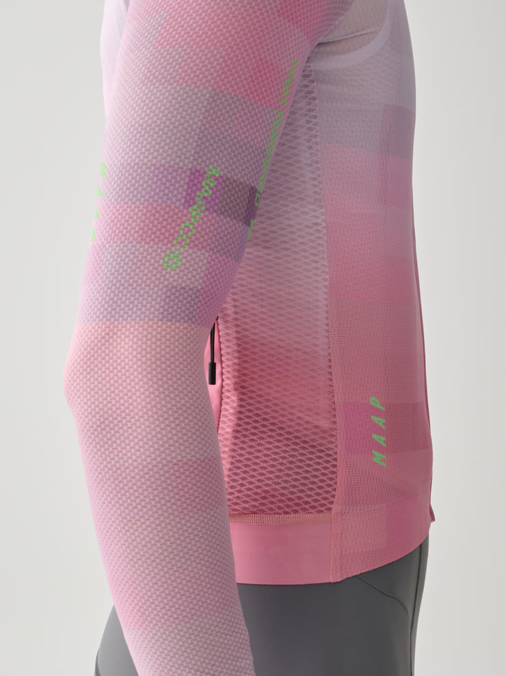 MAAP Blur Men's Pro Air Longsleeve Jersey 3.0 Rosa