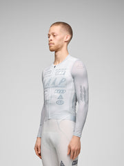 MAAP Drome Men's Pro Air Longsleeve Jersey 3.0 Ice Gray