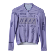 MAAP Drome Men's Pro Air Longsleeve Jersey 3.0 Lavender