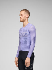 MAAP Drome Men's Pro Air Longsleeve Jersey 3.0 Lavender