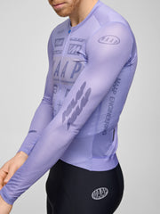 MAAP Drome Men's Pro Air Longsleeve Jersey 3.0 Lavender