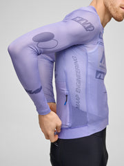 MAAP Drome Men's Pro Air Longsleeve Jersey 3.0 Lavender