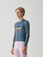 MAAP Evade X Men's Pro Air Longsleeve Jersey 3.0 Uniform Blue