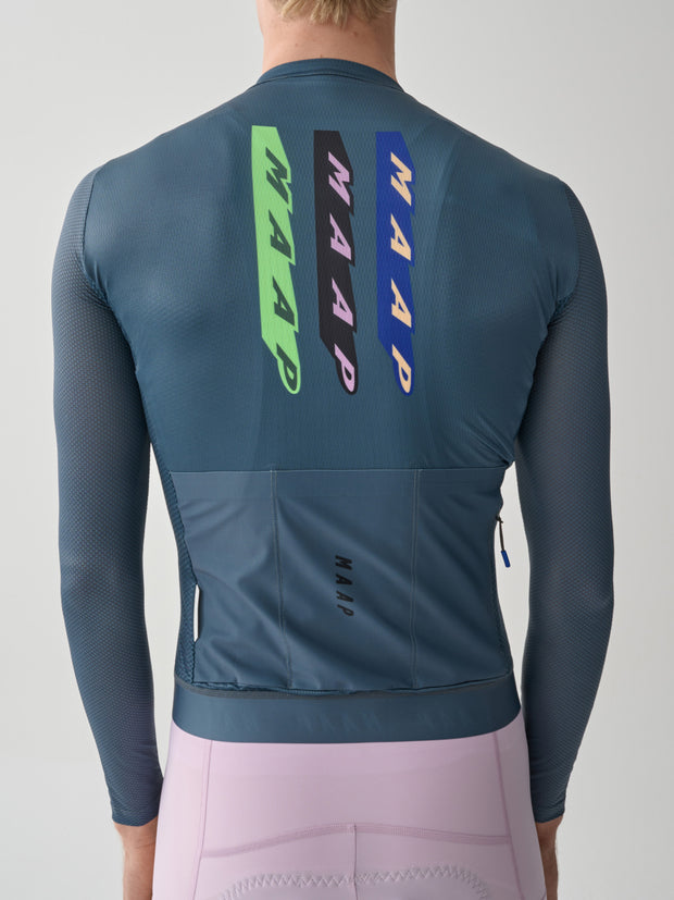 MAAP Evade X Men's Pro Air Longsleeve Jersey 3.0 Uniform Blue